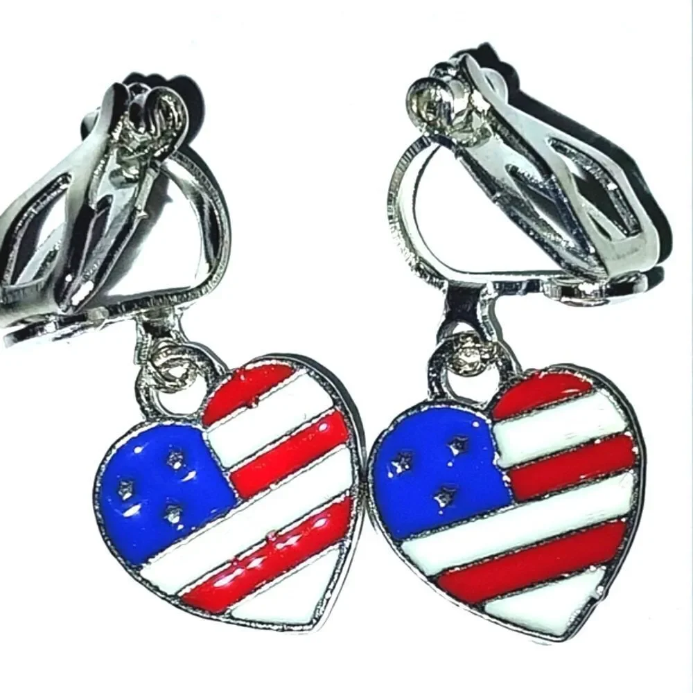 Super cute kid's fashion clip-on earrings